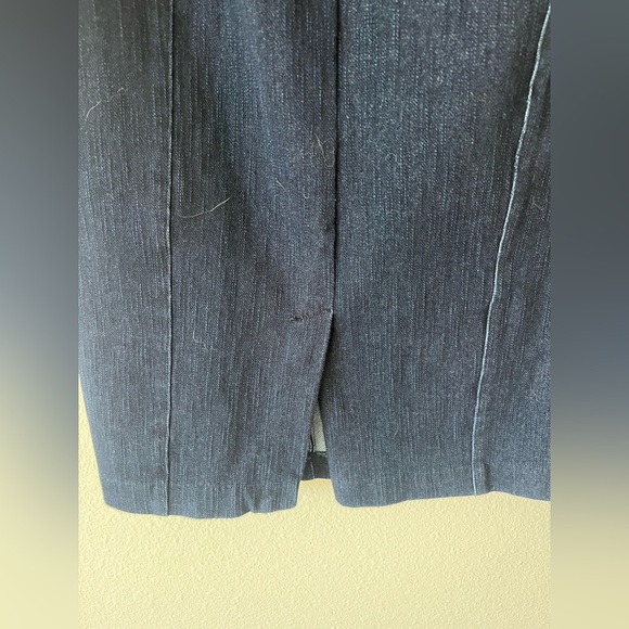 Chaps Dark Blue Pencil Skirt - Picture 5 of 6